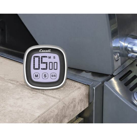 Escali Black Touch Screen Digital Timer